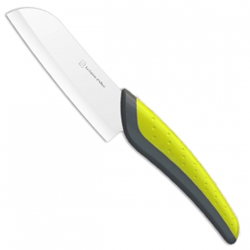 Coffret couteau santoku, lame céramique 13 cm, "Infinity"