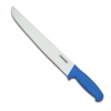 Couteau à poisson, cranté bleu, lame 42 cm