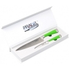 Coffret 2 couteaux de cuisine inox et ABS Pradel