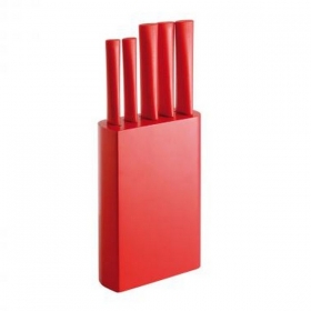 Lot de 5 couteaux de cuisine sur socle