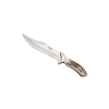 Couteau de chasse lame 19cm, manche corne de cerf