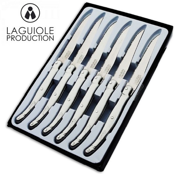 Coffret 6 couteaux de table Laguiole ®