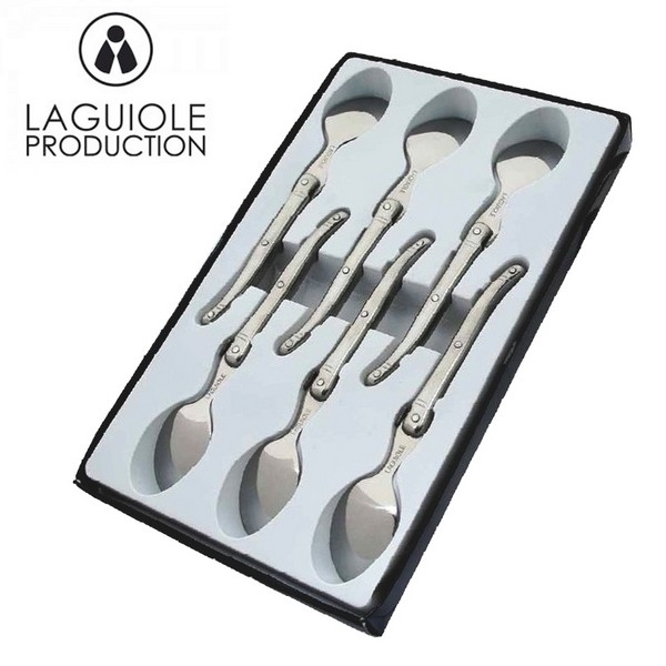 Cuillères à Café En Acier Inoxydable Doré – Lot De 6 Avec Motif Rose – Série Décor Gräwe – Lave-vaisselle