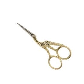 Ciseaux à broder cigogne