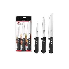 Couteaux de cuisine lot de 3 varié
