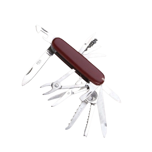 Victorinox - Couteau de poche multifonction 13 cm/12 fonctions rouge