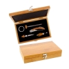 Coffret sommelier en bois avec 5 outils Pradel