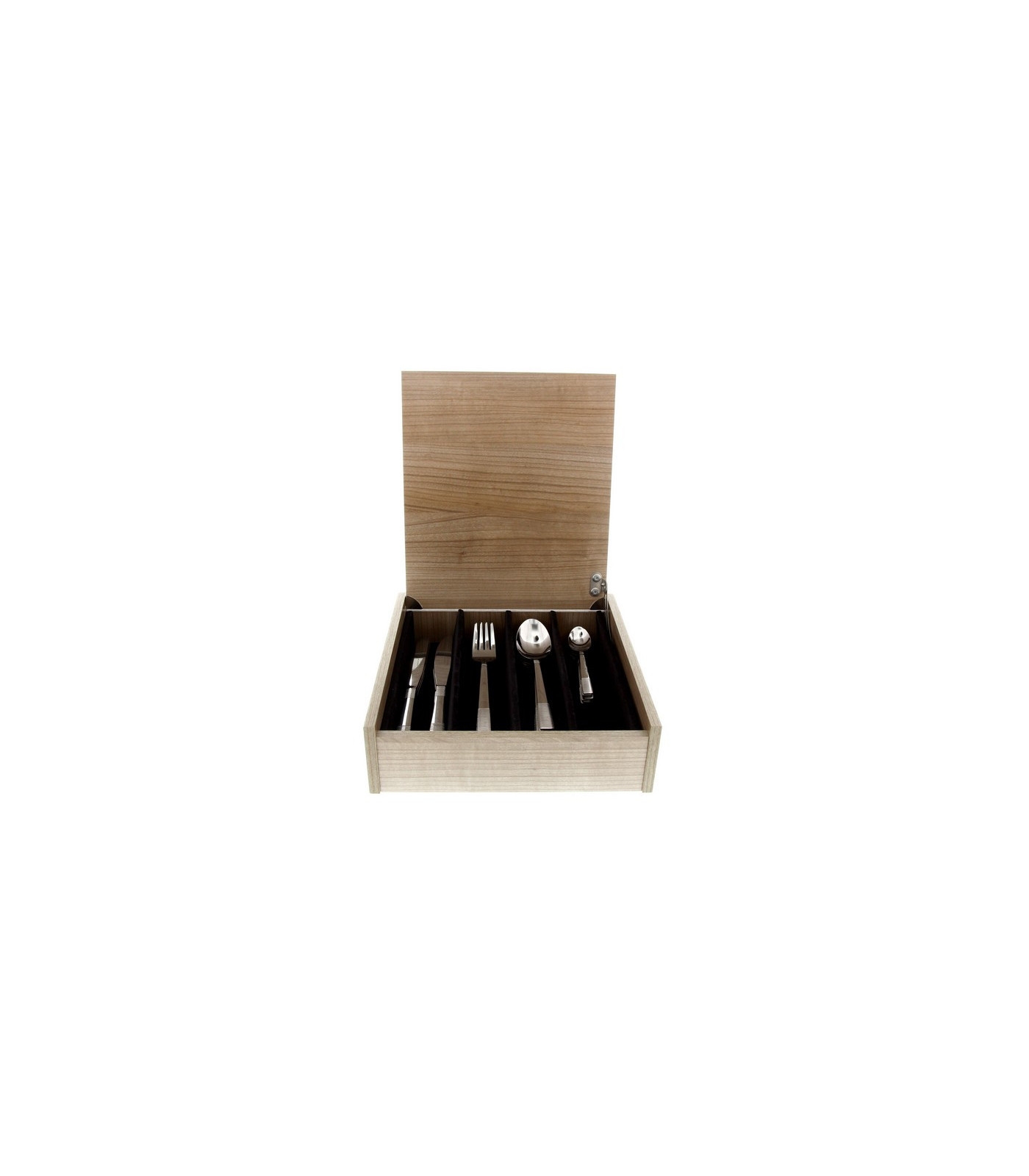 Couverts de table de 48 pièces Pradel Excellence dans une boîte en bois