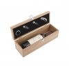 Coffret sommelier 4 accessoires range bouteille