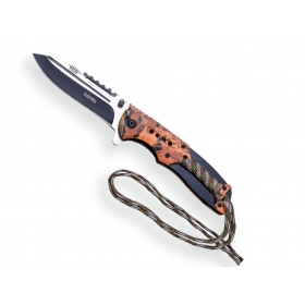 Couteau de poche Tactical JKR à ouverture assistée, manche en alu