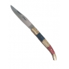 Couteau de poche républicain bleu blanc rouge lame inox de 10 cm