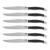 Couteau Laguiole lot de 6 manches noir