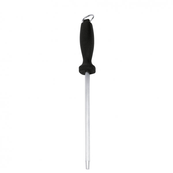 Fusil Couteau Sabatier International Fusil à Aiguiser Lion Sabatier Ideal 20cm - Mèche Ronde Inox - Fabriqué à Thiers - 70g Couteau Sabatier Fusil A Aiguiser