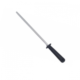 Fusil à aiguiser mèche ronde acier au carbone de 28 cm
