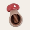 Casse noix en bois forme champignon