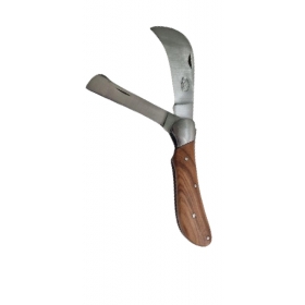 Serpette 2 lames Greffoir et Serpette