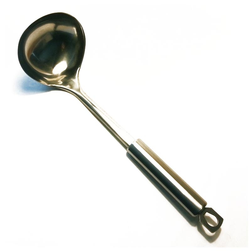 Louche à Soupe En Acier Inoxydable - Long Manche Ergonomique, Capacité 75 Ml, Pour Cuisine Maison Et Professionnelle