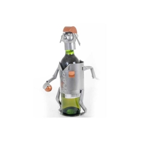 Porte bouteille Joueur de pétanque