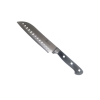 Couteau Santoku Maître Chef lame inox 18 cm alvéolée