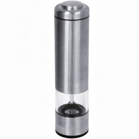 Moulin sel - poivre électrique boîtier inox