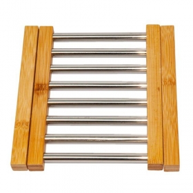 Dessous de plat extensible Bambou et inox