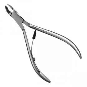 Pince à envies 10.5 bec fin de 5 mm tout inox chromé