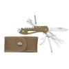 Couteau de poche multifonctions 10 outils – Manche Soft Kaki