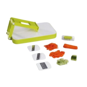 Mandoline, Planche à découper avec accessoires