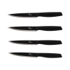Set de 4 couteaux à steak lame noire