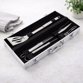 Valise barbecue 3 pièces inox Pradel 