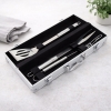 Valise barbecue 3 pièces inox Pradel 