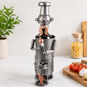 Porte bouteille boulanger pizzaiolo