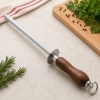 Fusil à aiguiser mèche ovale 30 cm manche bois qualité France
