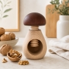 Casse noix en bois forme champignon qualité France