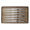 Coffret 6 Couteaux Le Thiers Décors Maison tout métal Qualité France