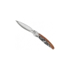 Couteau de poche K2 manche bi matière décor Feuille Qualité France