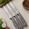 Couteaux Steak Effet Granite – Lot de 3 | Qualité Française