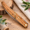 Couteau de poche Laguiole Le Rustique 12 cm – Manche teck & lame inox 9 cm