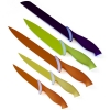 Bloc 5 couteaux cuisine colorés