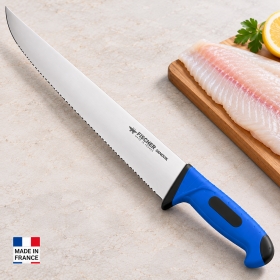 Couteau à poisson lame micro dentée 35 cm – Made in France