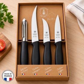 Coffret 4 couteaux de cuisine différents Qualité France