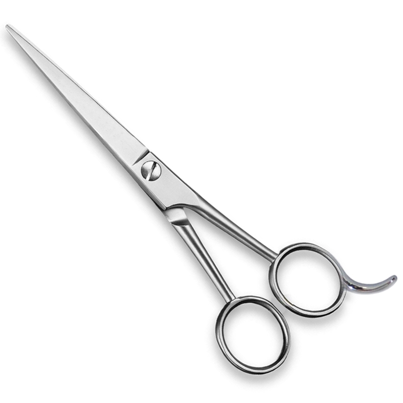 Ciseaux coiffeur à poussette acier inox taille 12,5 cm