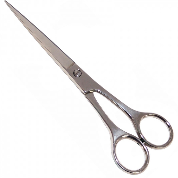 Ciseaux De Coupe Coiffeur 17cm Metal Chrome