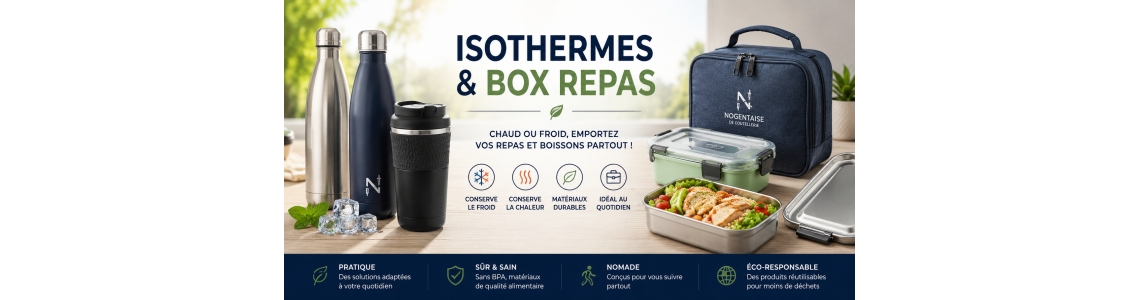 Gourdes, Thermos & Lunch Box